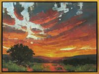 Illuminated Bliss
Lydia Gatzow
38.25" x 50.25"
oil on canvas
$7200
