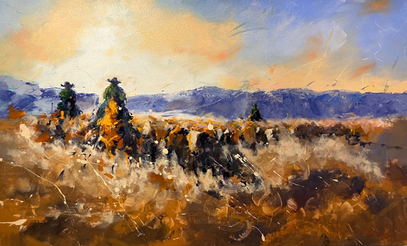 Mountain Whisper at Daybreak by