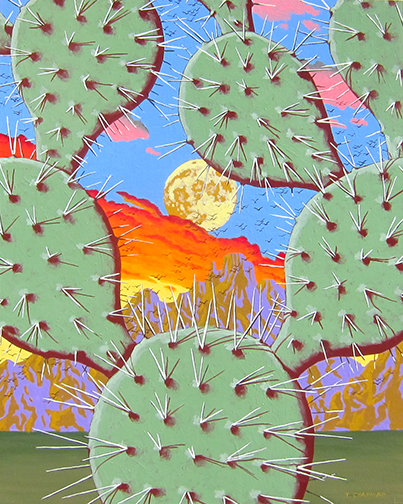 Prickly Pear Moon by