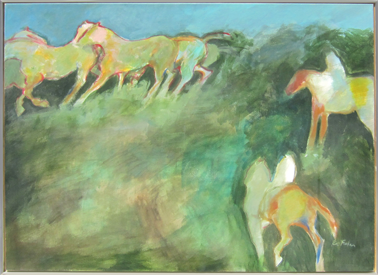 Spirit Horses Crossing by