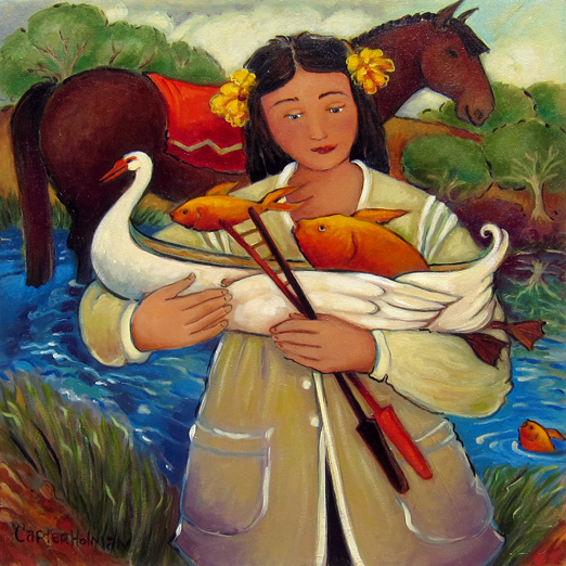 Where Golden Fishes Fly by