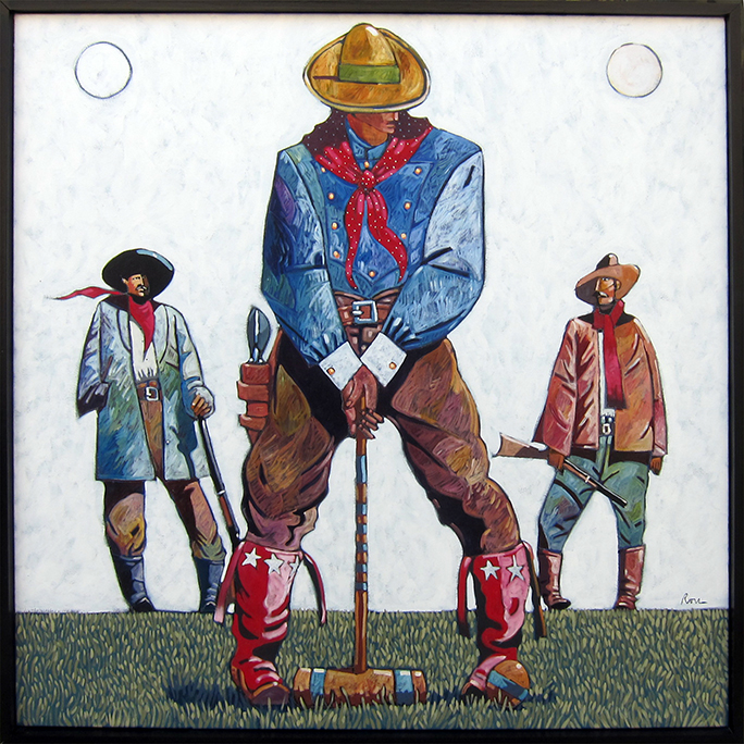 Ballet for Billy the Kid; Billy Playing Croquet by