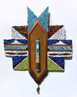 Native Bead Weaving
Janice Wallake
14-1/2" x 12-1/2"
mosaic
$345