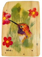 Unknown Hummingbird
Anneliese Chittock
7" x 5"
mixed media on panel
$95