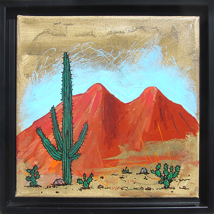 Desert Scene by
