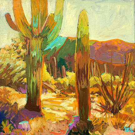 Arizona Saguaros by