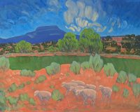 Flocking Around the Perdnal
Greg Allen 
48" x 60"
oil on canvas
$8200