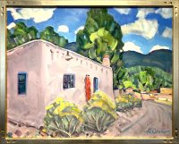 Colors of Santa Fe
Greg Allen
26" x 32"
oil on canvas
$2900
