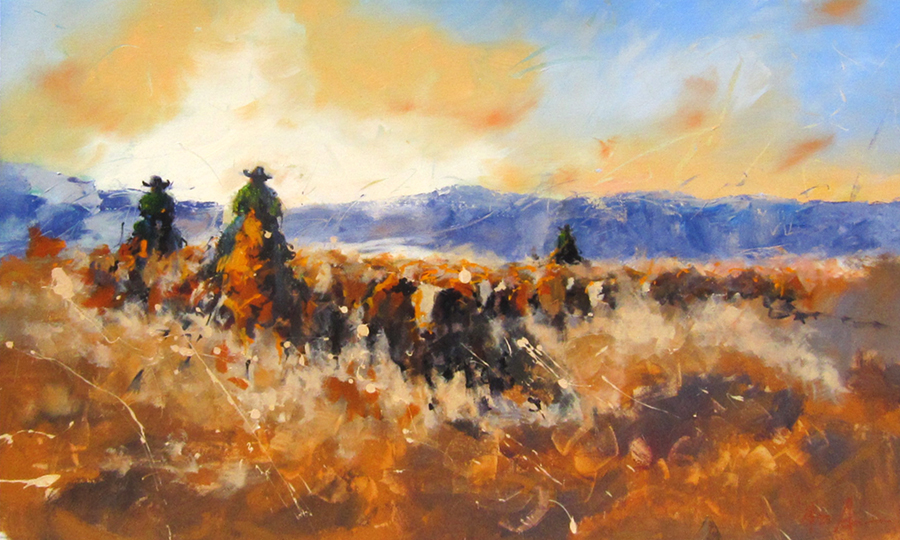 Mountain Whisper at Daybreak by