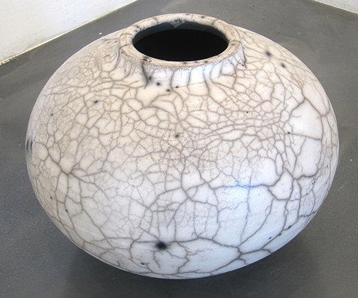 Naked Raku Pot by