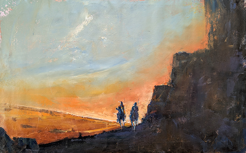 Riders Through the Dusk by